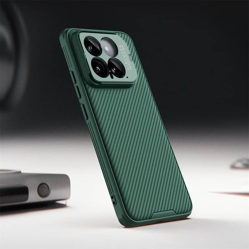 Калъф с Поставка за Xiaomi 14, Nillkin Metal CamShield Prop Case, Черен (6)
