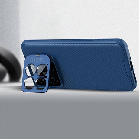 Калъф с Поставка за Xiaomi 14, Nillkin Metal CamShield Prop Case, Черен (5)