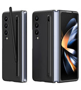 Калъф за Samsung Z Fold 3, GKK Stylus Hard Case, Черен