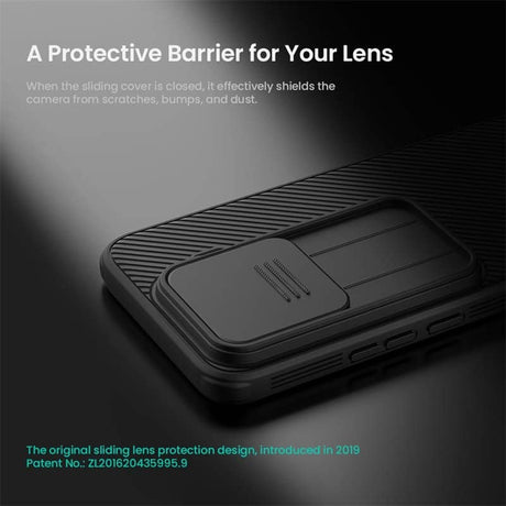 Калъф с Плъзгач за Камера за Xiaomi 17T Pro, Nillkin CamShield Pro Case, Черен (9)