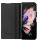 Калъф с S Pen Поставка за Samsung Z Fold 5, Nillkin Qin Pro Leather Case, Черен (8)