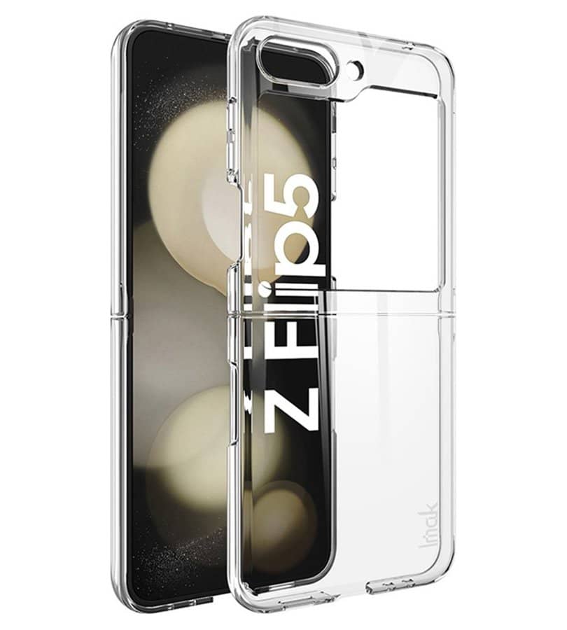 Калъф за Samsung Galaxy Z Flip 5, Imak Crystal Case, Прозрачен (6)