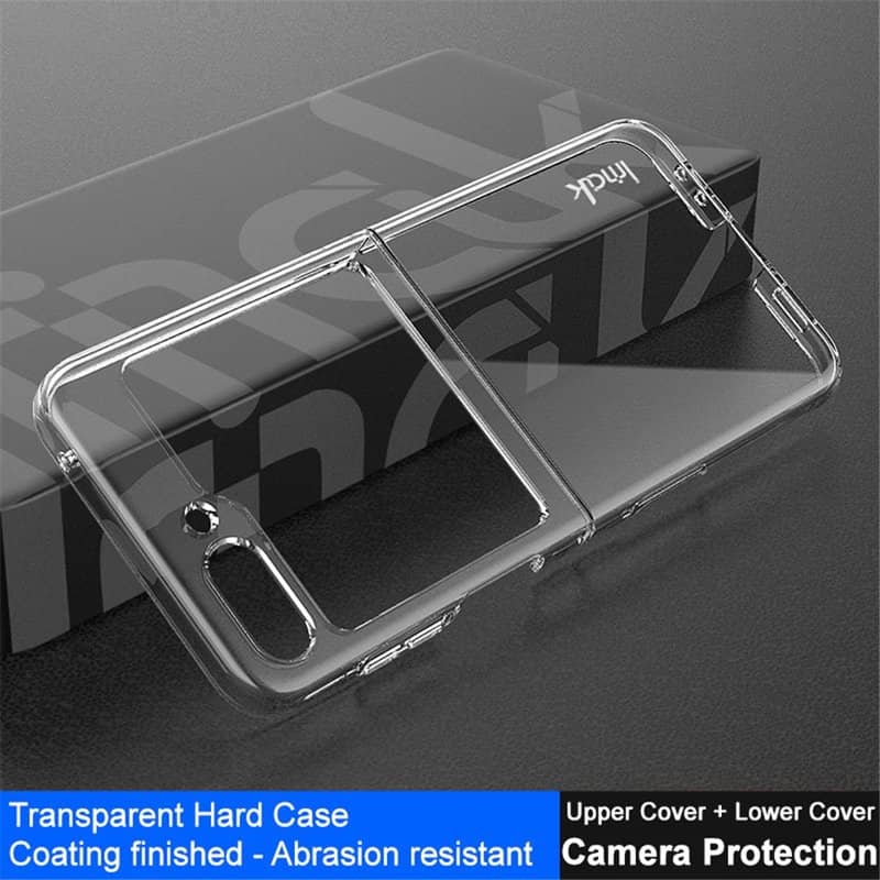 Калъф за Samsung Galaxy Z Flip 5, Imak Crystal Case, Прозрачен (8)