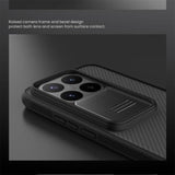 Калъф с Плъзгач за Камера за Xiaomi 17T Pro, Nillkin CamShield Pro Case, Черен (5)