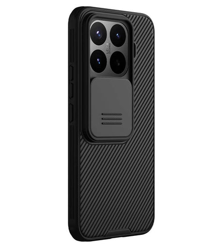 Калъф с Плъзгач за Камера за Xiaomi 17T Pro, Nillkin CamShield Pro Case, Черен