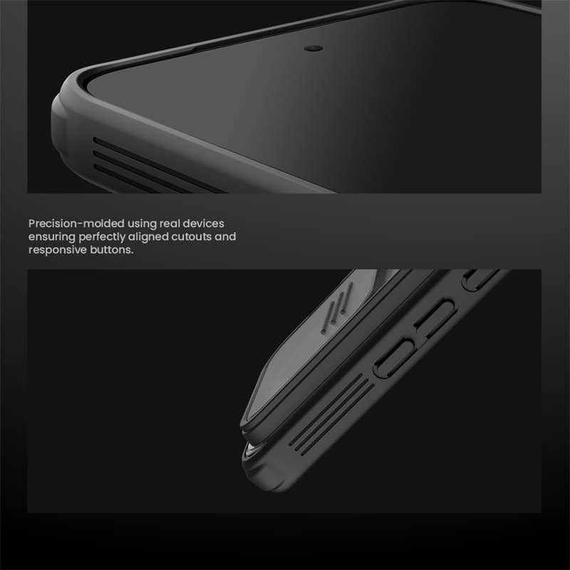 Калъф с Плъзгач за Камера за Xiaomi 17T Pro, Nillkin CamShield Pro Case, Черен (13)