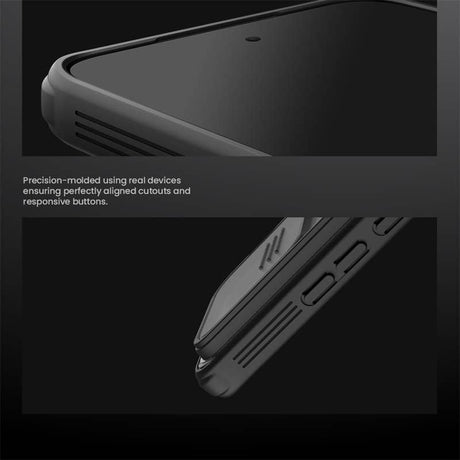 Калъф с Плъзгач за Камера за Xiaomi 17T Pro, Nillkin CamShield Pro Case, Черен (13)