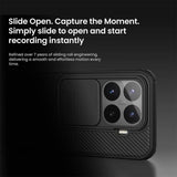 Калъф с Плъзгач за Камера за Xiaomi 17T, Nillkin Camshield Pro Series Case, Черен (9)