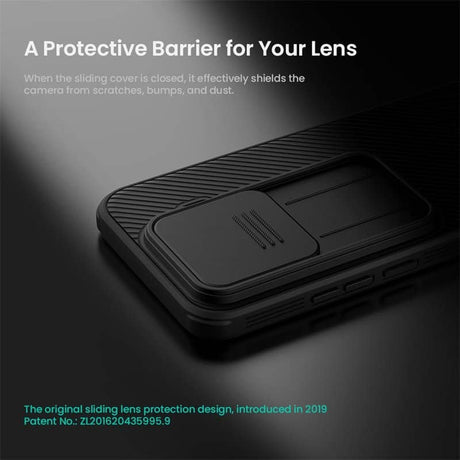 Калъф с Плъзгач за Камера за Xiaomi 17T, Nillkin Camshield Pro Series Case, Черен (8)