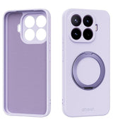 MagSafe Силиконов Калъф за Xiaomi 17T Pro, Liquid Silicone Case, Лилав