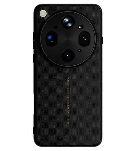 Magsafe Kалъф за Oppo Find X9 Ultra, GKK Leather Texture Case, Черен
