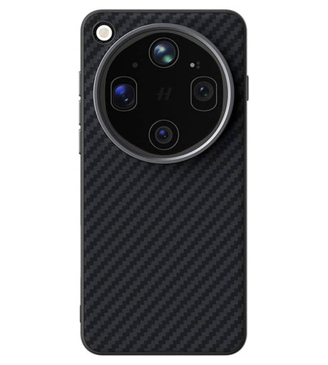 Magsafe Калъф за Oppo Find X9 Ultra, GKK Carbon Desigh Case, Черен (2)