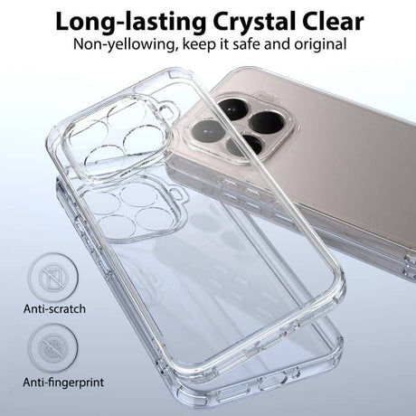 Калъф за Xiaomi 17T, GKK Hybrid Clear Case, Прозрачен (10)
