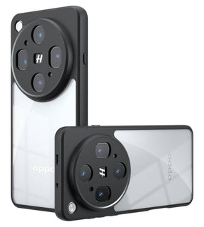 Калъф за Oppo Find X9 Ultra, GKK Hybrid CF Case, Черен