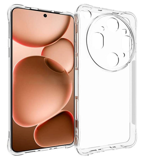 Противоударен Силиконов Калъф за Oppo Find X9 Ultra, GKK Crystal Armor Case, Прозрачен