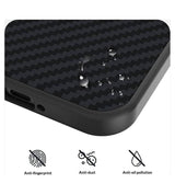 Magsafe Калъф за Honor Magic 8 Pro, Carbon Desigh Case, Черен (4)