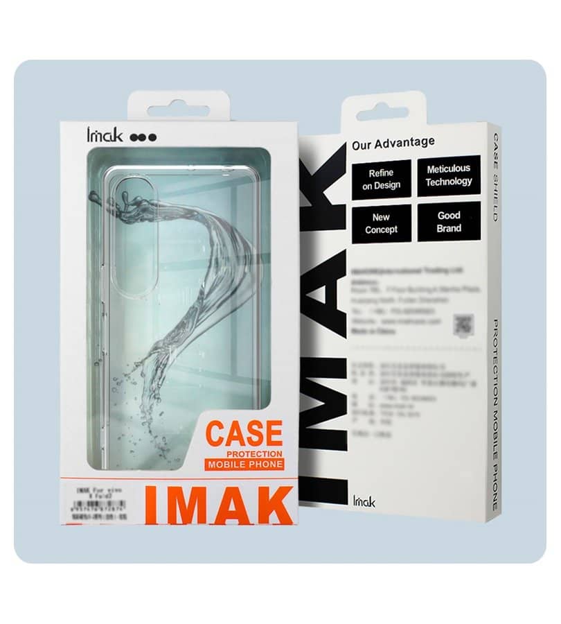 Силиконов Калъф за Honor Magic 8 Pro, Imak UX-10 Case, Прозрачен (6)