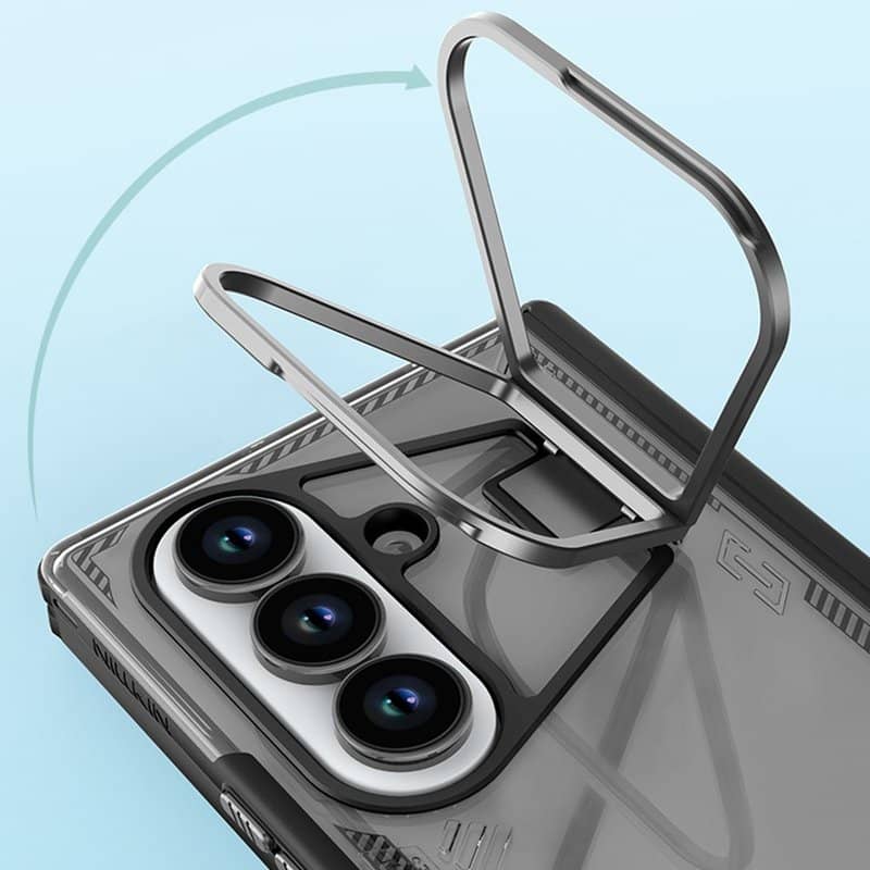 Противоударен Калъф за Samsung Z Fold 7, Nillkin Iceblade CamProp Case, Сив (22)