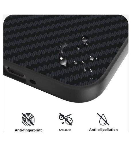 Magsafe калъф за Oppo Find X9, GKK Carbon Desigh Case, Черен (5)