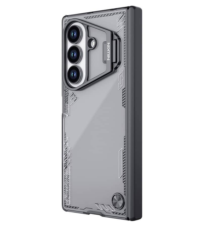 Противоударен Калъф за Samsung Z Fold 7, Nillkin Iceblade CamProp Case, Сив (12)