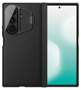 Magsafe Калъф за Samsung Z Fold 7, Nillkin Clear CamShield Prop Magnetic Case, Черен