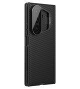 Magsafe Калъф за Samsung Z Fold 7, Nillkin Clear CamShield Prop Magnetic Case, Черен (5)