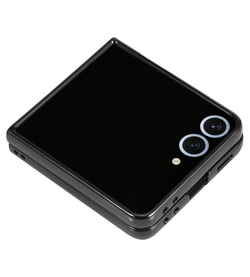Калъф с Блестяща Декорация за Samsung Z Flip 7, Glitter Case, Златист (5)