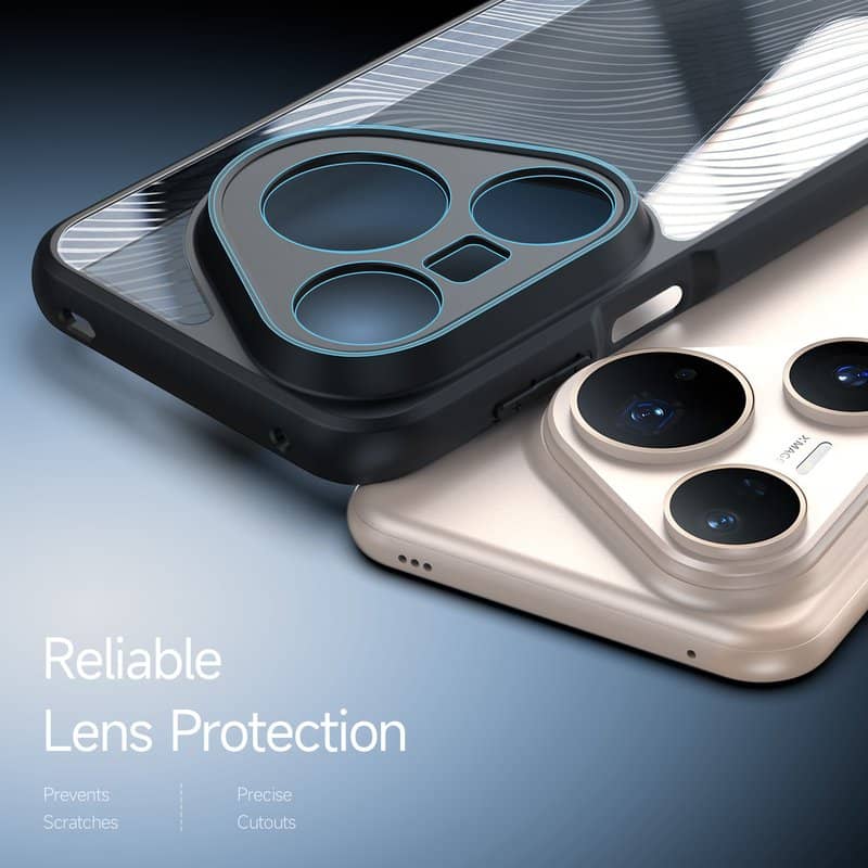 Елегантен Калъф за Huawei Pura 80 Pro, Dux Ducis Aimo Case, Черен (13)