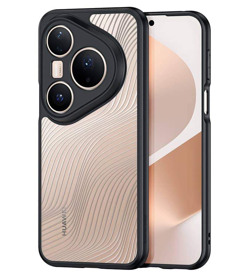 Елегантен Калъф за Huawei Pura 80 Pro, Dux Ducis Aimo Case, Черен (9)