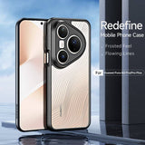 Елегантен Калъф за Huawei Pura 80 Pro, Dux Ducis Aimo Case, Черен (11)