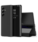 Кожен Калъф с Поставка за Samsung Z Fold 7, GKK Leather Case, Черен (9)