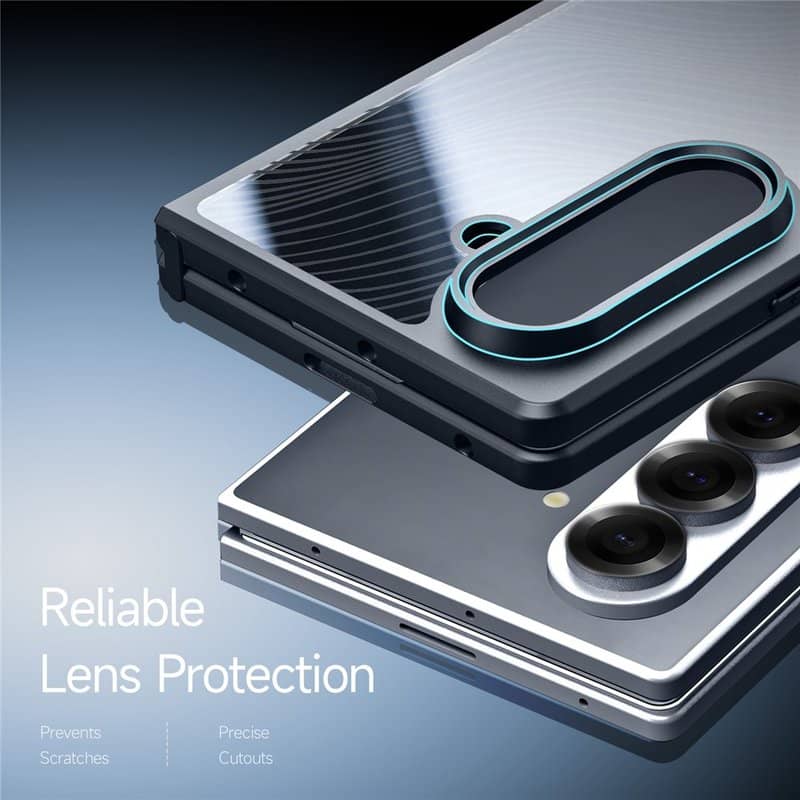 Тънък Калъф за Samsung Z Fold 7, Dux Ducis Aimo Case, Черен (15)