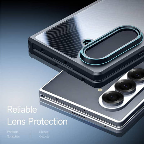 Тънък Калъф за Samsung Z Fold 7, Dux Ducis Aimo Case, Черен (15)