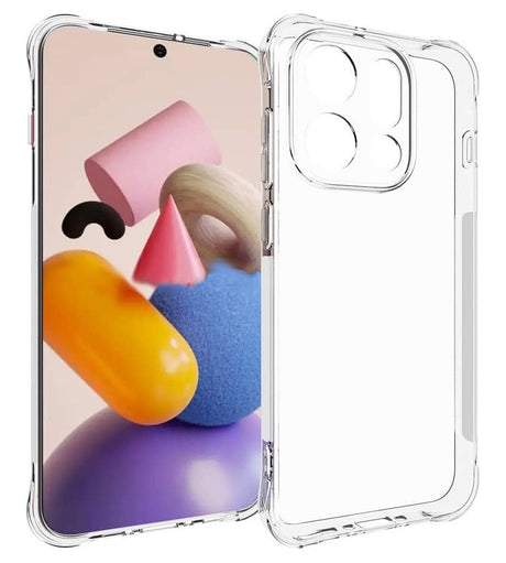 Противоударен Силиконов Калъф за Oppo Find X9, GKK Crystal Armor Case, Прозрачен