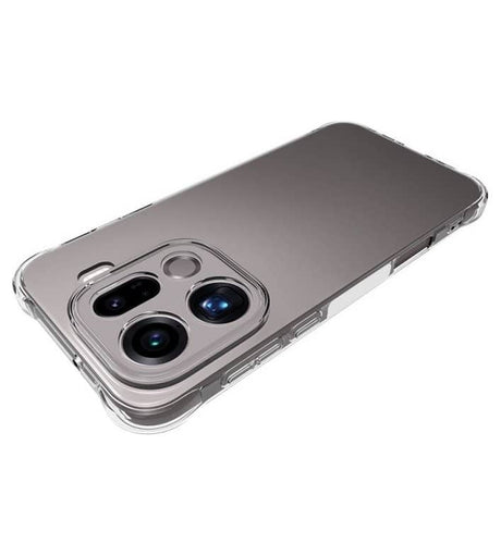 Противоударен Силиконов Калъф за Oppo Find X9 Pro, GKK Crystal Armor Case, Прозрачен (3)