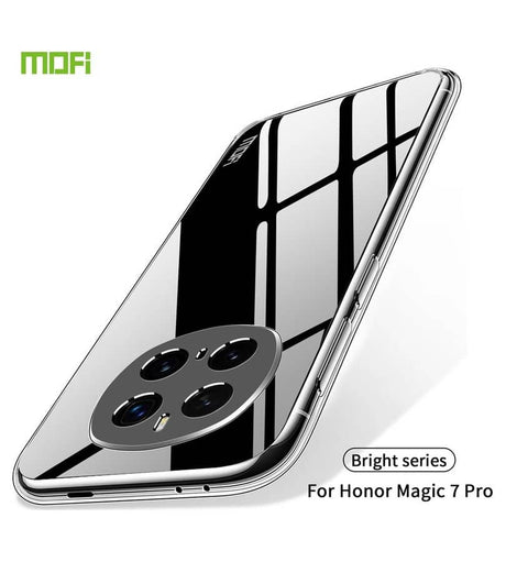 Силиконов Калъф за Honor Magic 7 Pro, Slim Transperant Case, Прозрачен (10)