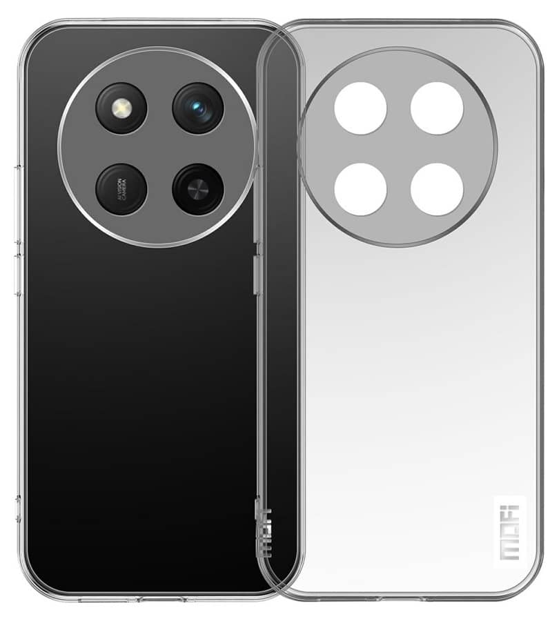 Силиконов Калъф за Honor Magic 7 Lite, Slim Transperant Case, Прозрачен (10)