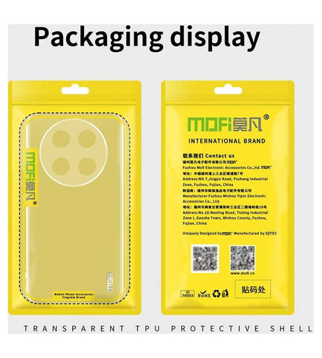Силиконов Калъф за Honor Magic 7 Lite, Slim Transperant Case, Прозрачен (12)
