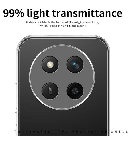 Силиконов Калъф за Honor Magic 7 Lite, Slim Transperant Case, Прозрачен (18)
