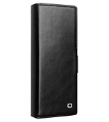 Кожен Калъф за Samsung Z Fold 6, Qialino Book Case, Черен (10)