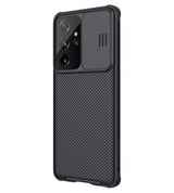 Калъф с Плъзгач за Камера за Samsung S21 Ultra, Nillkin CamShield Case, Черен (8)