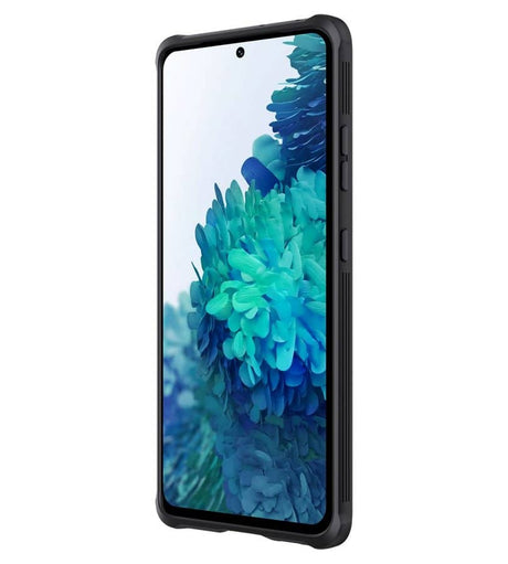 Калъф с Плъзгач за Камера за Samsung S21 Ultra, Nillkin CamShield Case, Черен (9)