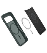 Magsafe Калъф за Google Pixel 11 Pro, Spigen Liquid Air Mag Fit Case Abyss Green, Зелен (5)