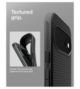 Противоударен Калъф за Google Pixel 11, Spigen Liquid Air Case Matte Black, Черен (12)