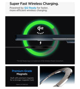 Magsafe калъф за Samsung Z Fold 8 Ultra, Spigen Airskin Aramid Mag Fit Case, Син (4)