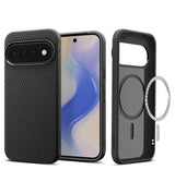 Magsafe Калъф за Google Pixel 11 Pro, Spigen Liquid Air Mag Fit Case Matte Black, Черен