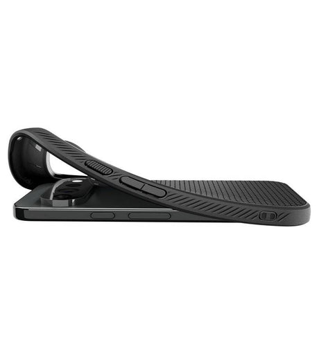 Противоударен Калъф за Google Pixel 11 Pro, Spigen Liquid Air Case Matte Black, Черен (6)