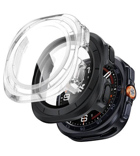Калъф за Samsung Watch 8/9 40 mm, Spigen Liquid Air Case, Черен