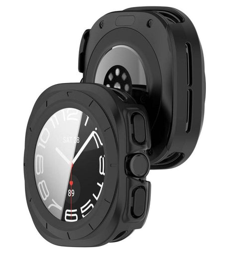 Калъф за Samsung Watch 8/9 40 mm, Spigen Liquid Air Case, Черен (13)