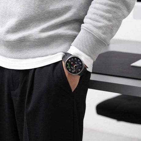 Калъф за Samsung Watch 8/9 40 mm, Spigen Liquid Air Case, Черен (4)